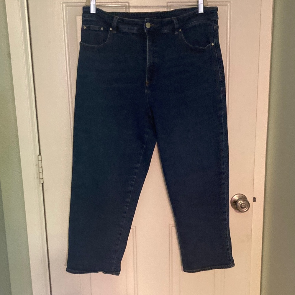 Universal Standard Dark Blue Donna Jeans